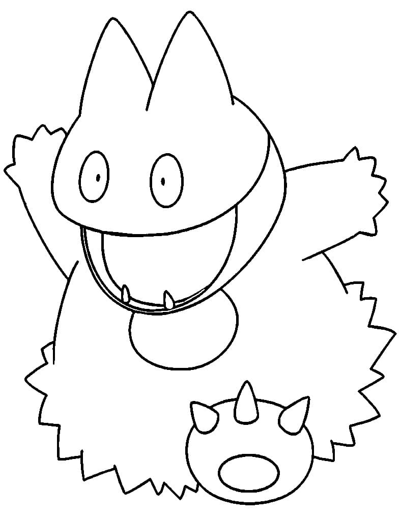 Munchlax Coloring Page