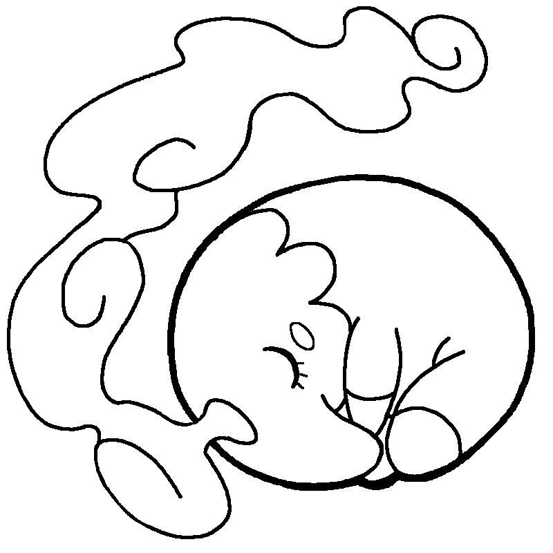 Musharna Coloring Page