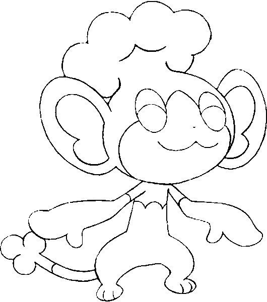 Panpour Coloring Page