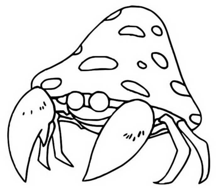 Parasect Coloring Page