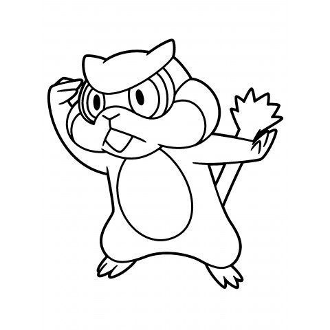 Patrat Coloring Page