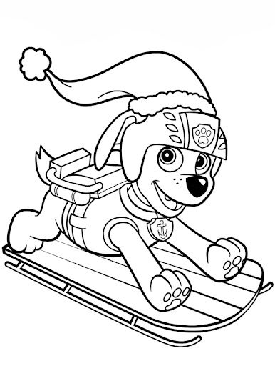 Paw Patrol Coloring Pages For Kids