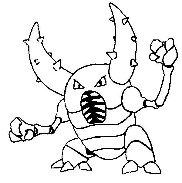 Pinsir Coloring Page