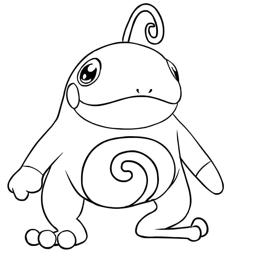 Politoed Coloring Page