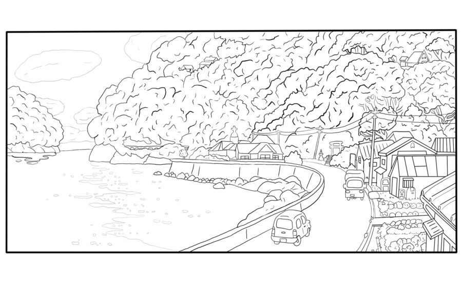 Ponyo Place Coloring Pages