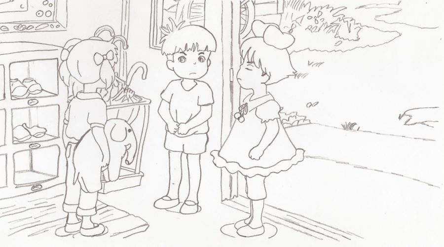 Ponyo Characters Coloring Pages