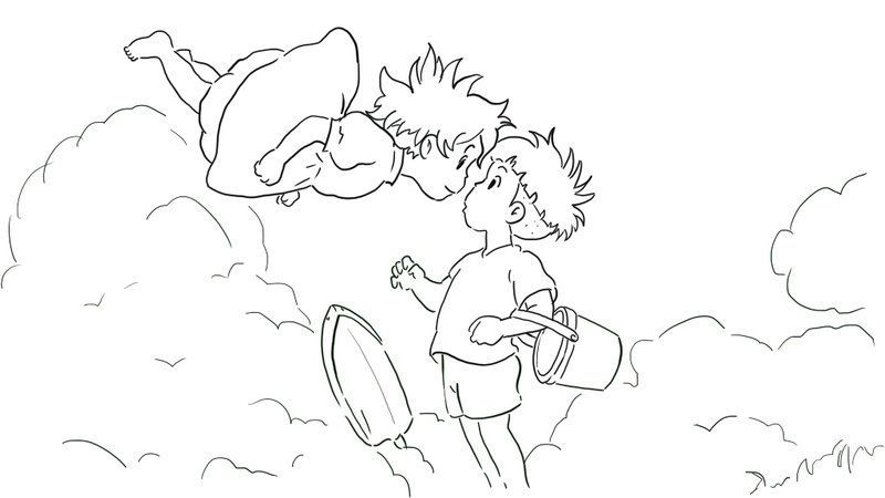 Coloring Pages Ponyo
