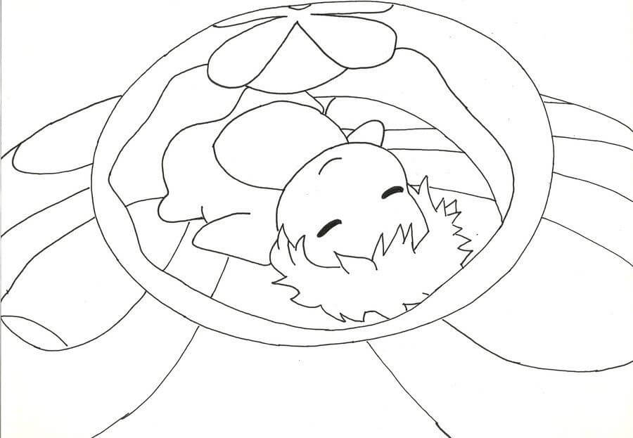 Ponyo coloring pages printable