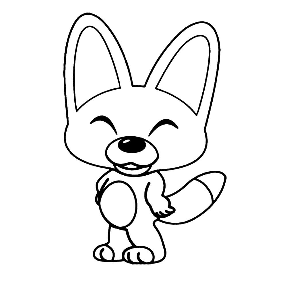 Pororo Coloring Pages For Kids