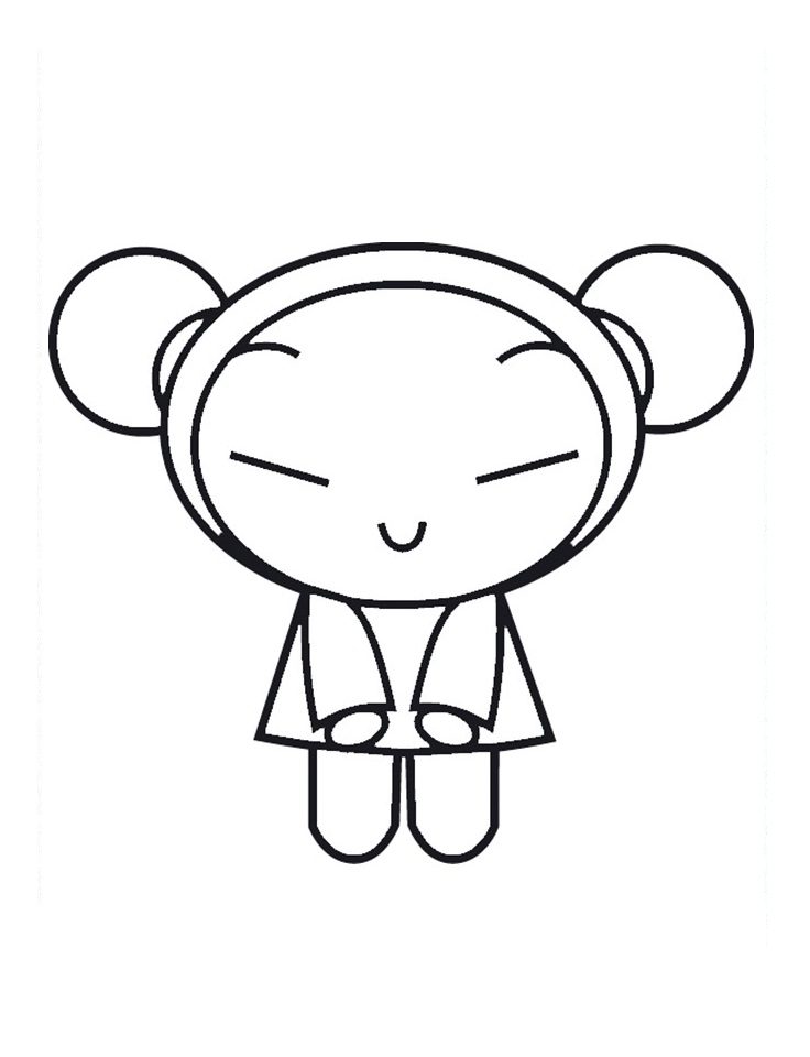 Pucca Coloring Pages Free