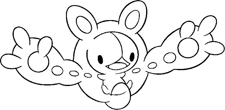 Reuniclus Coloring Page