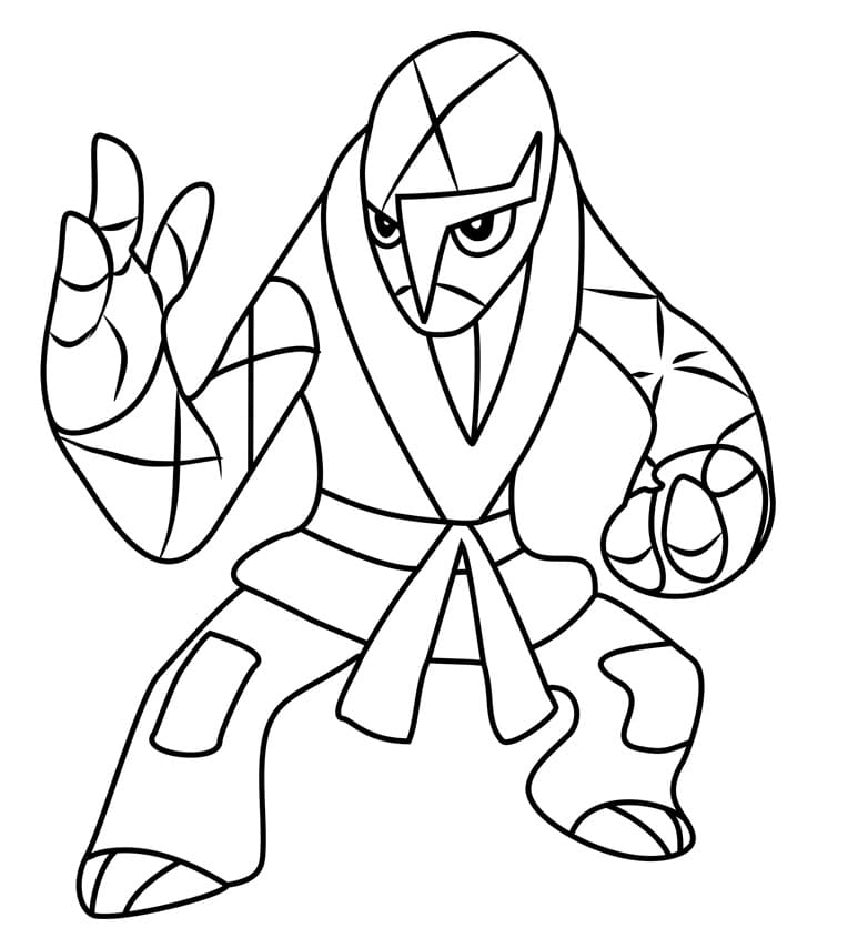 Sawk Coloring Page