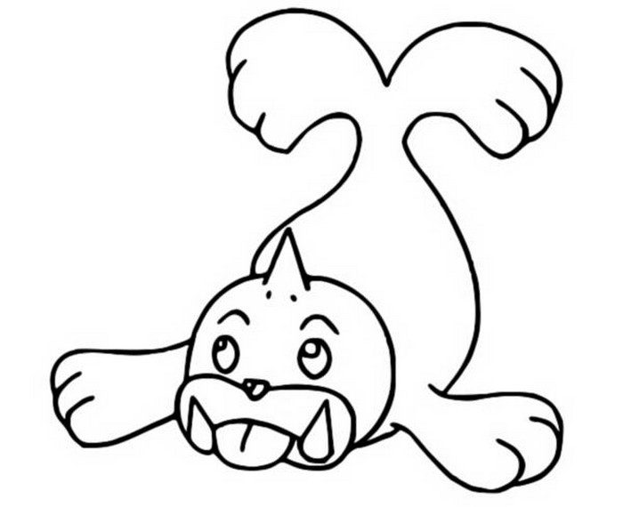 Seel Coloring Page