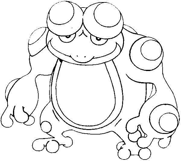 Seismitoad Coloring Page