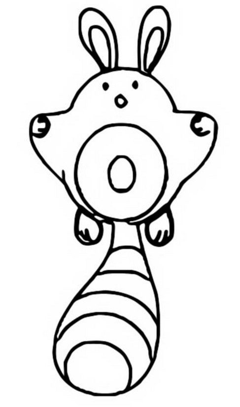Sentret Coloring Page