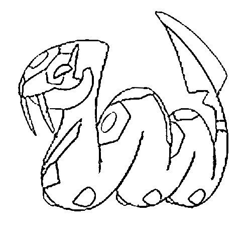 Seviper Coloring Page