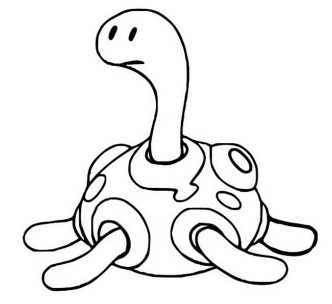 Shuckle Coloring Page