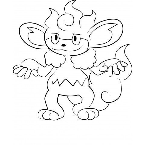Simisear Coloring Page