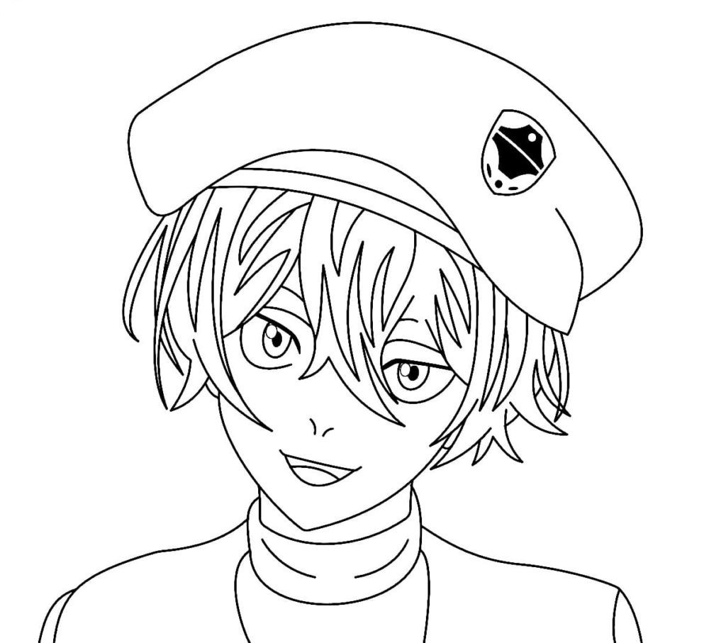 Miya Chinen coloring pages