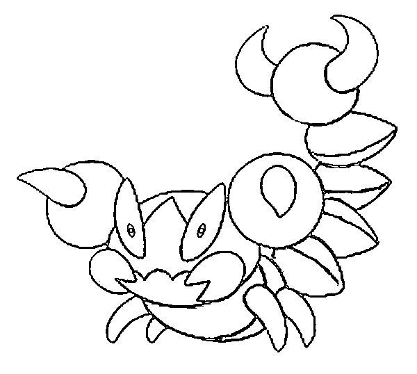 Skorupi Coloring Page