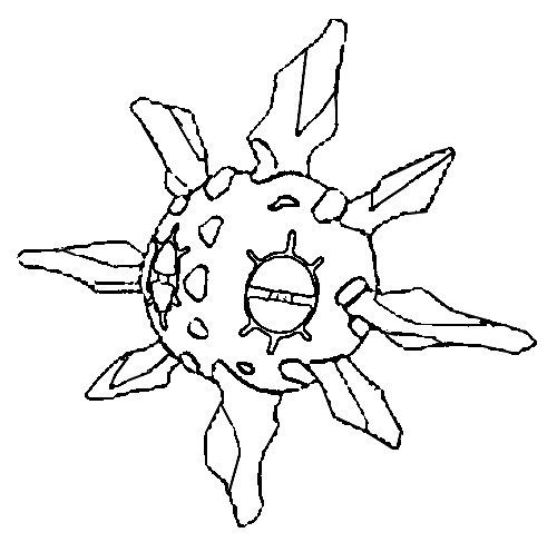 Solrock Coloring Page