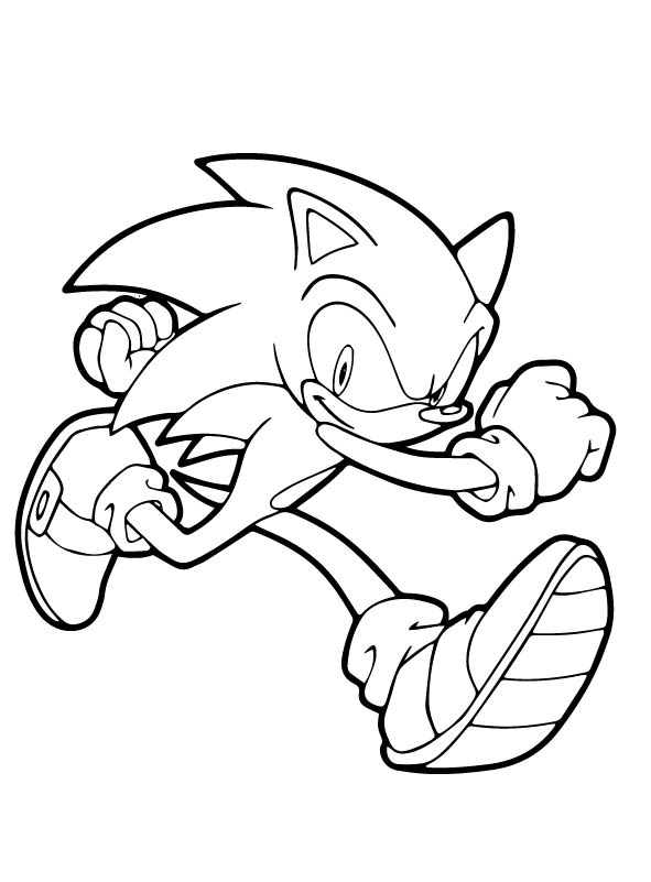 Sonic the Hedgehog Coloring Pages