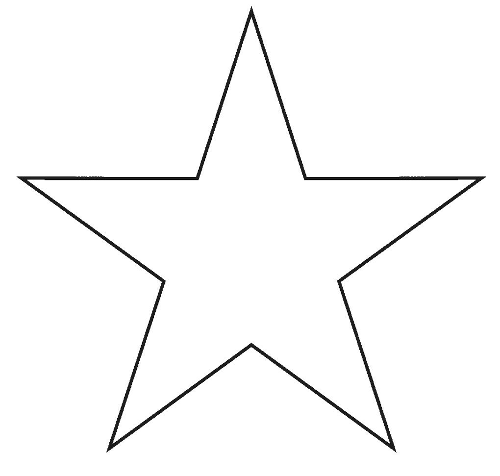 Star Coloring Page