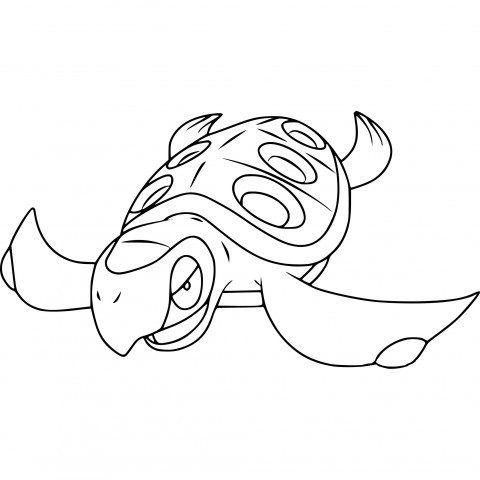 Tirtouga Coloring Page