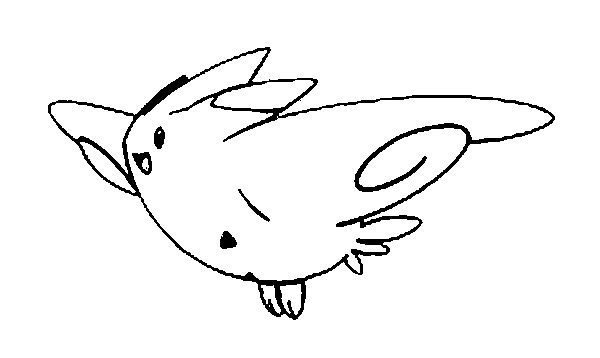 Togekiss Coloring Page