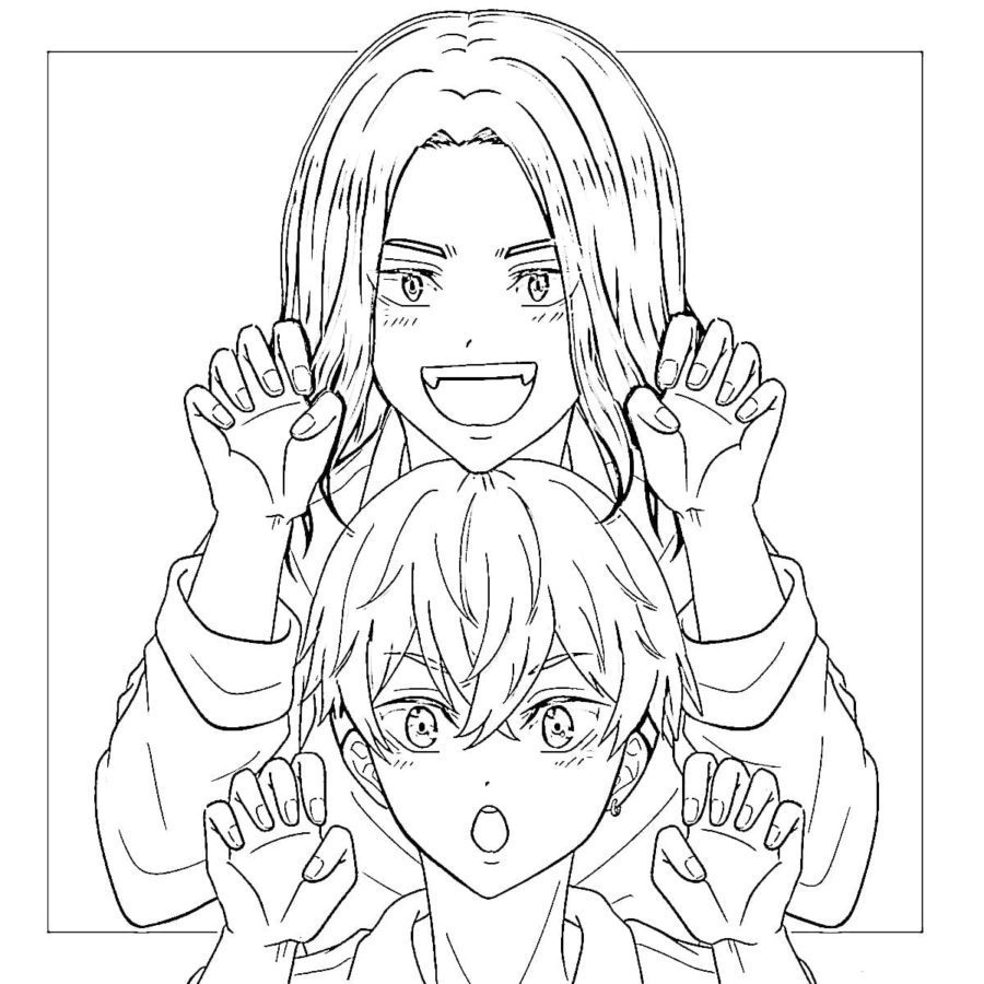 Tokyo Revengers Coloring Pages Printable