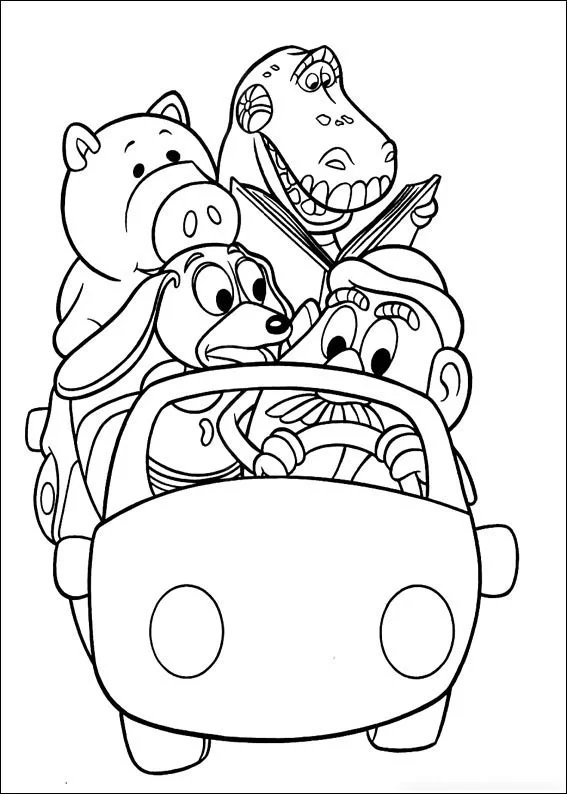 Toy Story Coloring Pages Printable