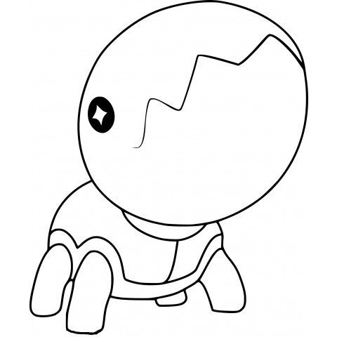 Trapinch Coloring Page