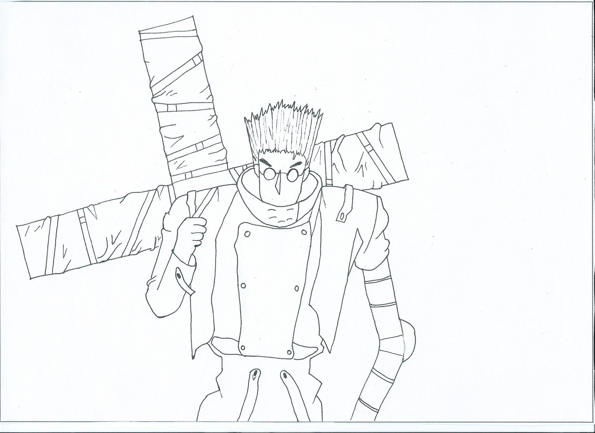 Vash Stampede coloring pages