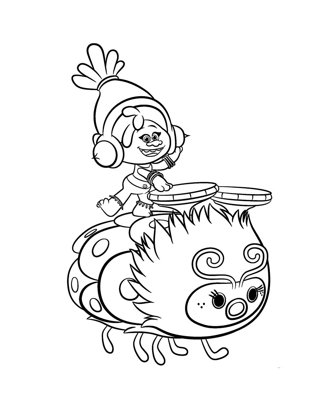 Dj Suki Coloring Pages