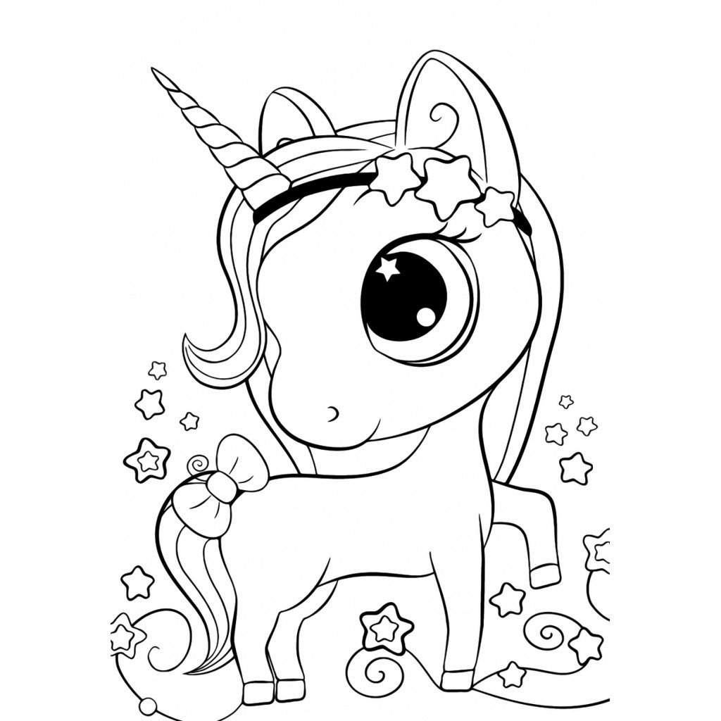Unicorn 9 Coloring Pages