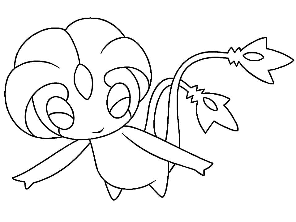 Uxie Coloring Page