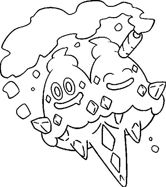 Vanilluxe Coloring Page