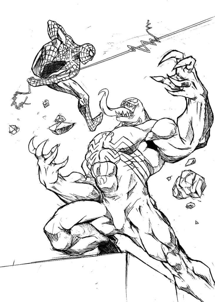 Marvel Coloring Page