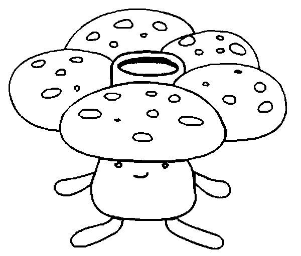 Vileplume Coloring Page