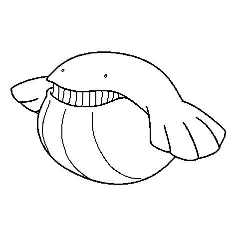 Wailmer Coloring Page