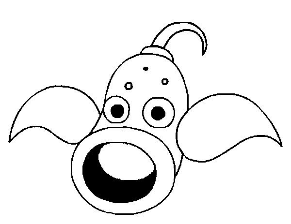 Weepinbell Coloring Page