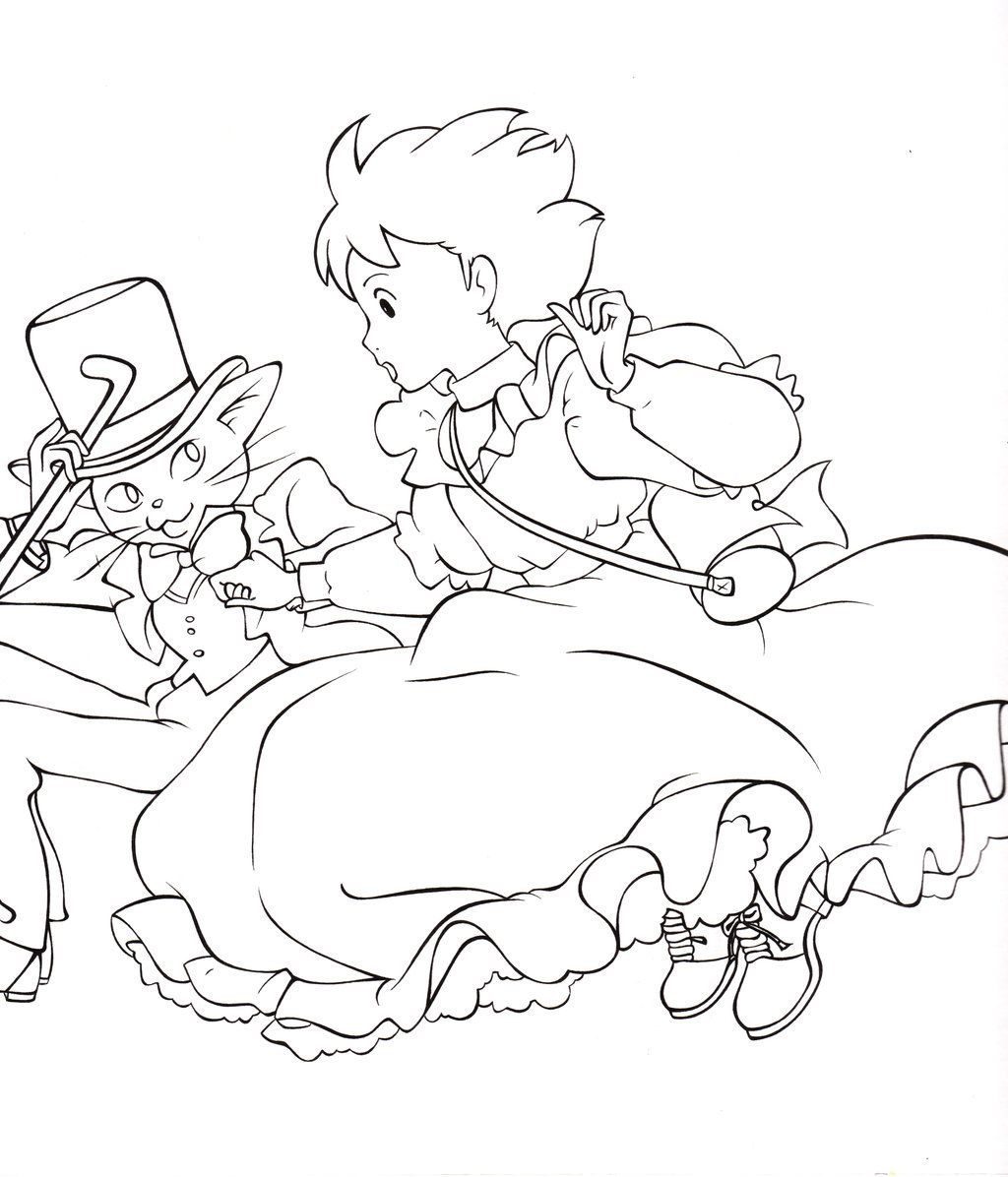 Whisper of the Heart Coloring Pages