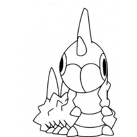 Wurmple Coloring Page