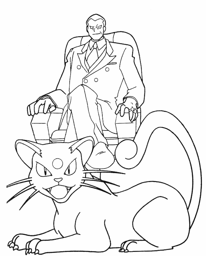 Giovanni And Persian Coloring Pages
