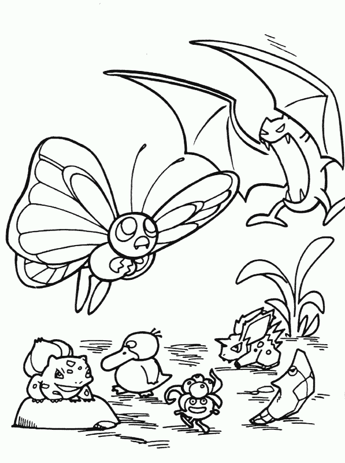 Pokemon Coloring Pages Printable