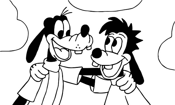 A Goofy Movie Coloring Pages