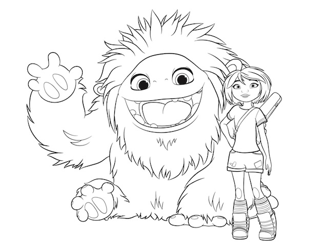 Abominable Movie Coloring Pages