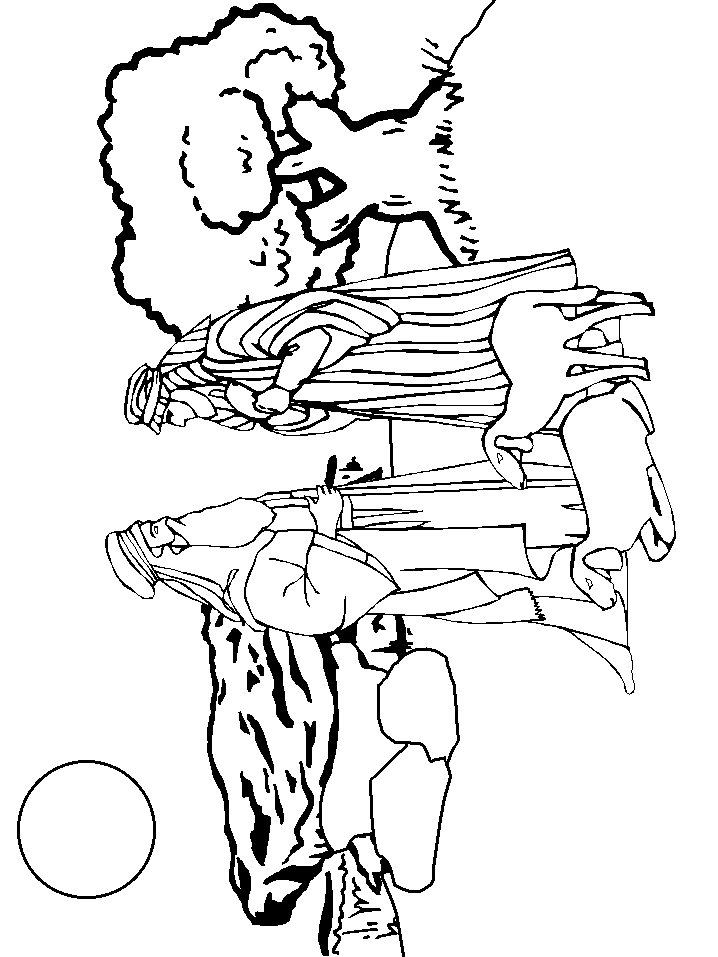 Abramlot Bible Coloring Pages