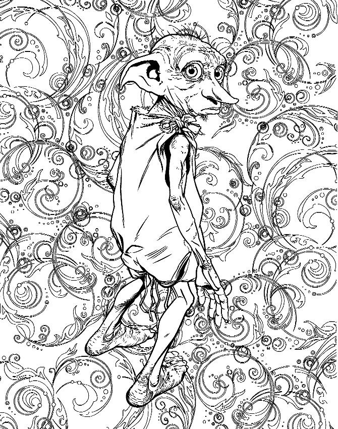 Adult Coloring Pages Harry Potter
