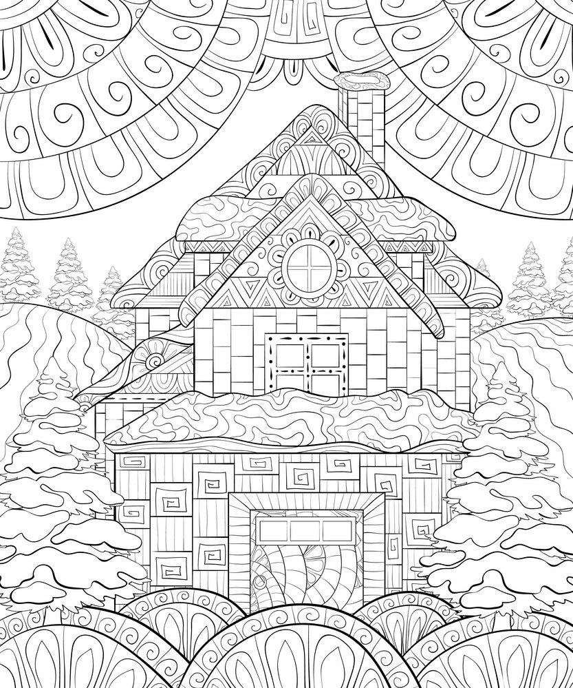 adult-coloring-pages-winter-landscapes